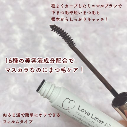 ラブ・ライナー オールラッシュマスク/ラブ・ライナー/マスカラを使ったクチコミ(2枚目)