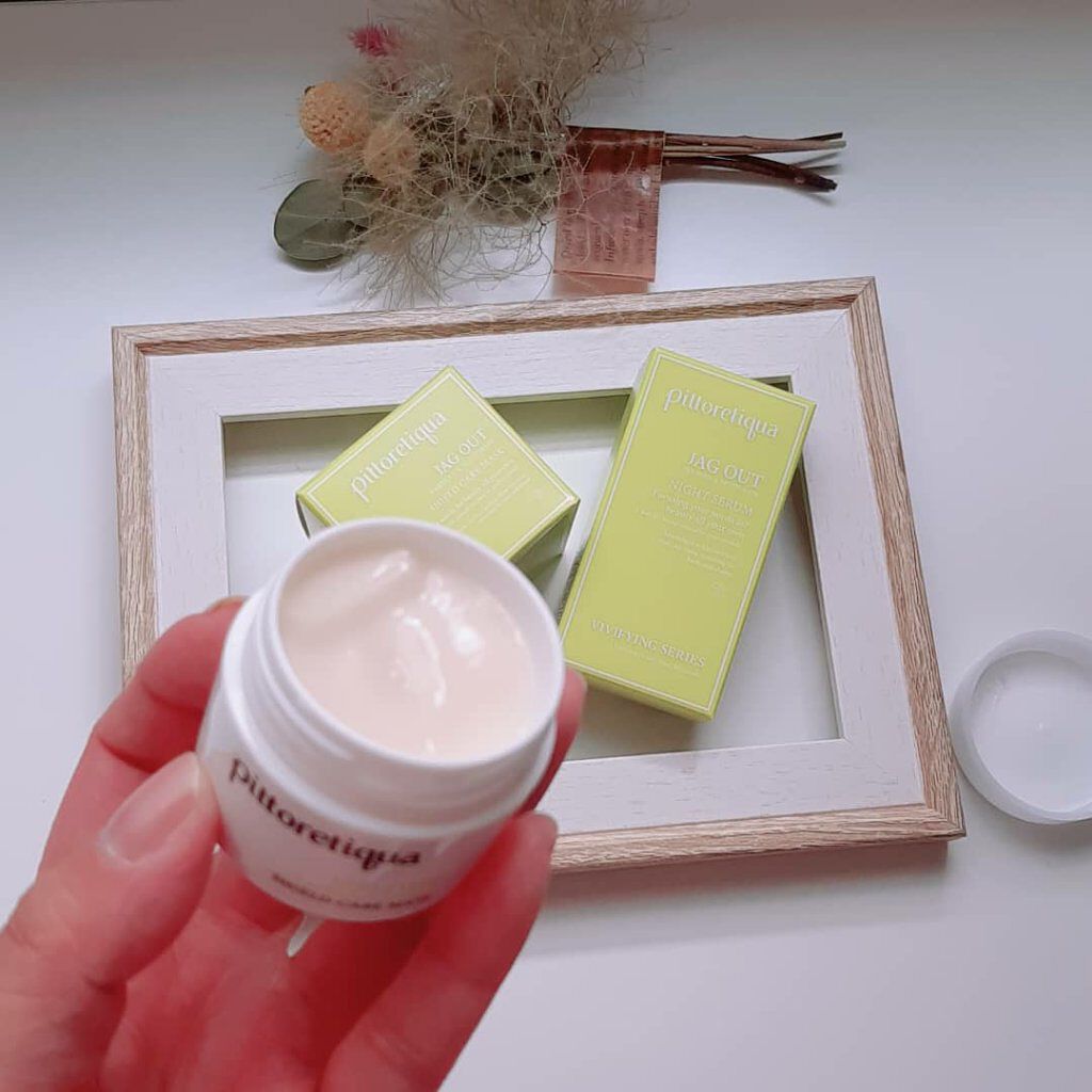 VS ジャグアウト ナイトセラム/pittoretiqua/ヘアオイルを使ったクチコミ(3枚目)