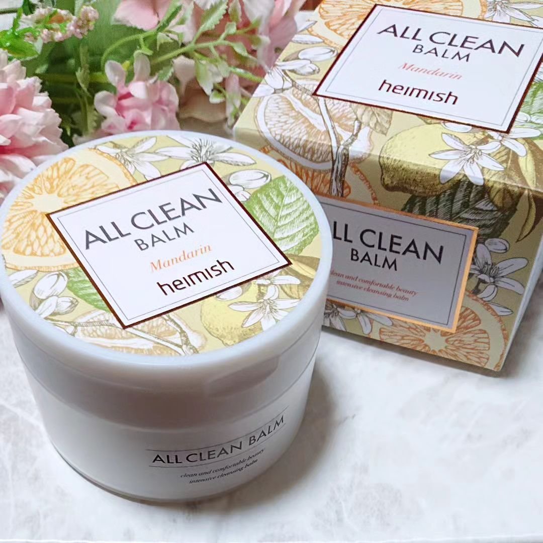 オールクリーンバーム マンダリン/heimish/クレンジングバームを使ったクチコミ（2枚目）