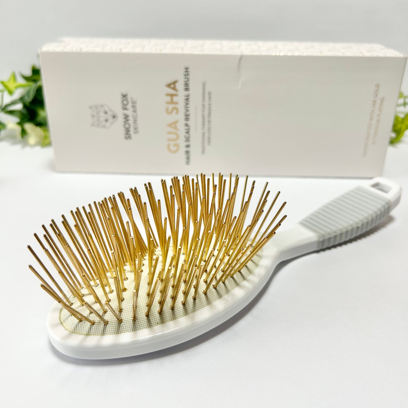 プレミアム FOXカッサ ヘアブラシ/SNOW FOX SKINCARE/ヘアブラシを使ったクチコミ(2枚目)