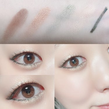 UR GLAM　VELVET EYE COLOR PALETTE/U R GLAM/パウダーアイシャドウを使ったクチコミ（2枚目）