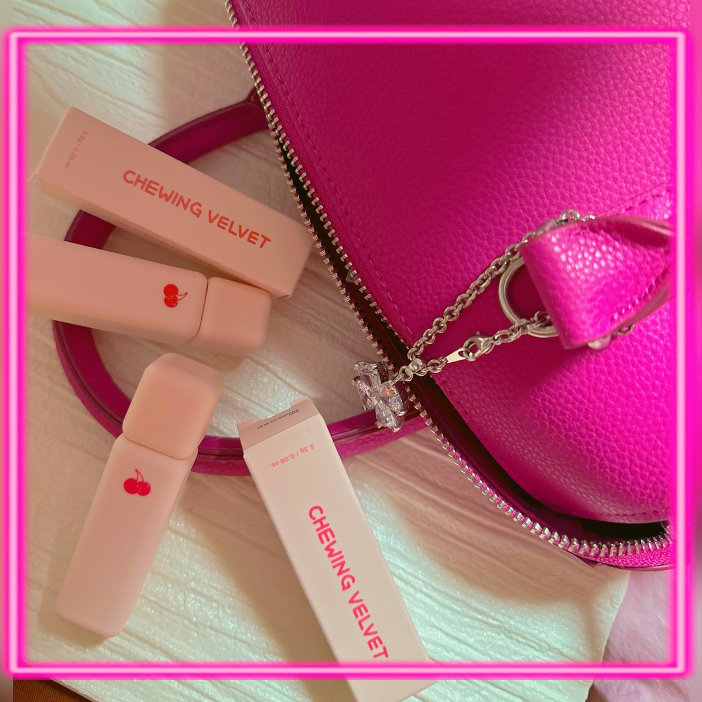 チューインガムベルベットティント/KIRSH(キルシー)/リップティントを使ったクチコミ(9枚目)