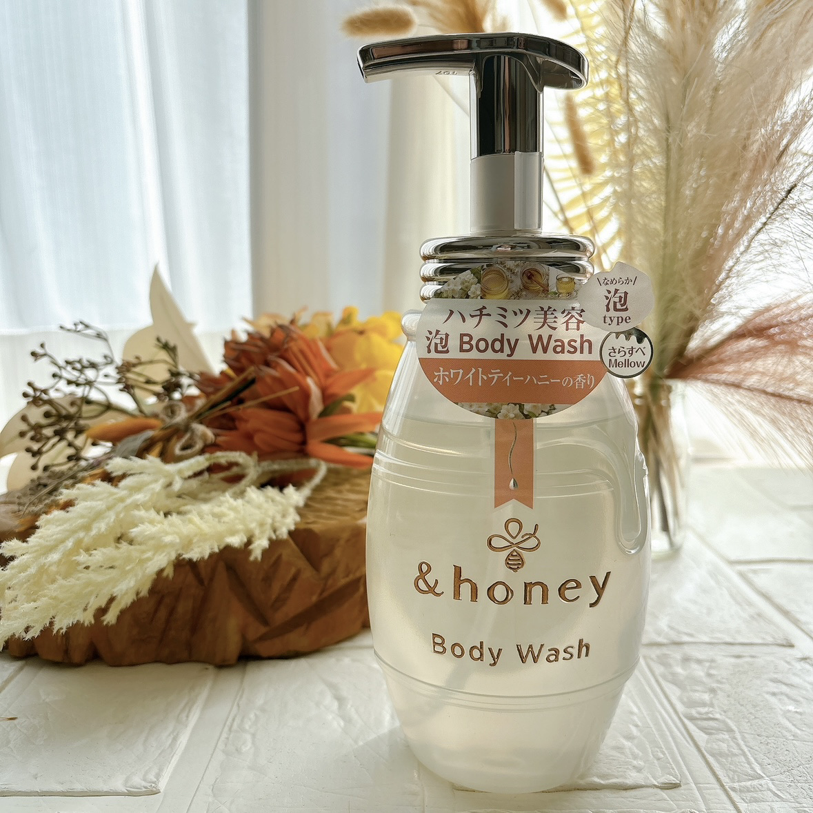 メロウエアリー 泡ボディウォッシュ/&honey/ボディソープを使ったクチコミ（1枚目）