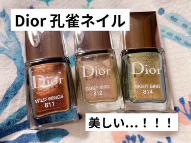 ディオール ヴェルニ＜バーズ オブ ア フェザー＞/Dior/マニキュアを使ったクチコミ（1枚目）