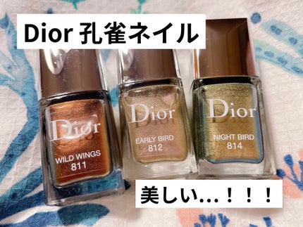 ディオール ヴェルニ<バーズ オブ ア フェザー>/Dior/マニキュアを使ったクチコミ(1枚目)