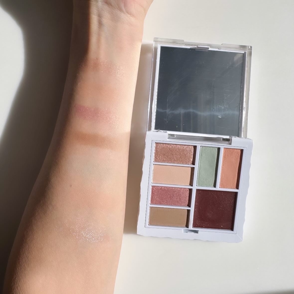 アンボイスドアイシャドウパレット/ArteSinsa/アイシャドウパレットを使ったクチコミ(2枚目)