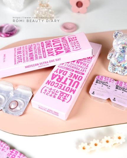 超モテコンウルトラワンデー/モテコン/ワンデー(1DAY)カラコンを使ったクチコミ(1枚目)