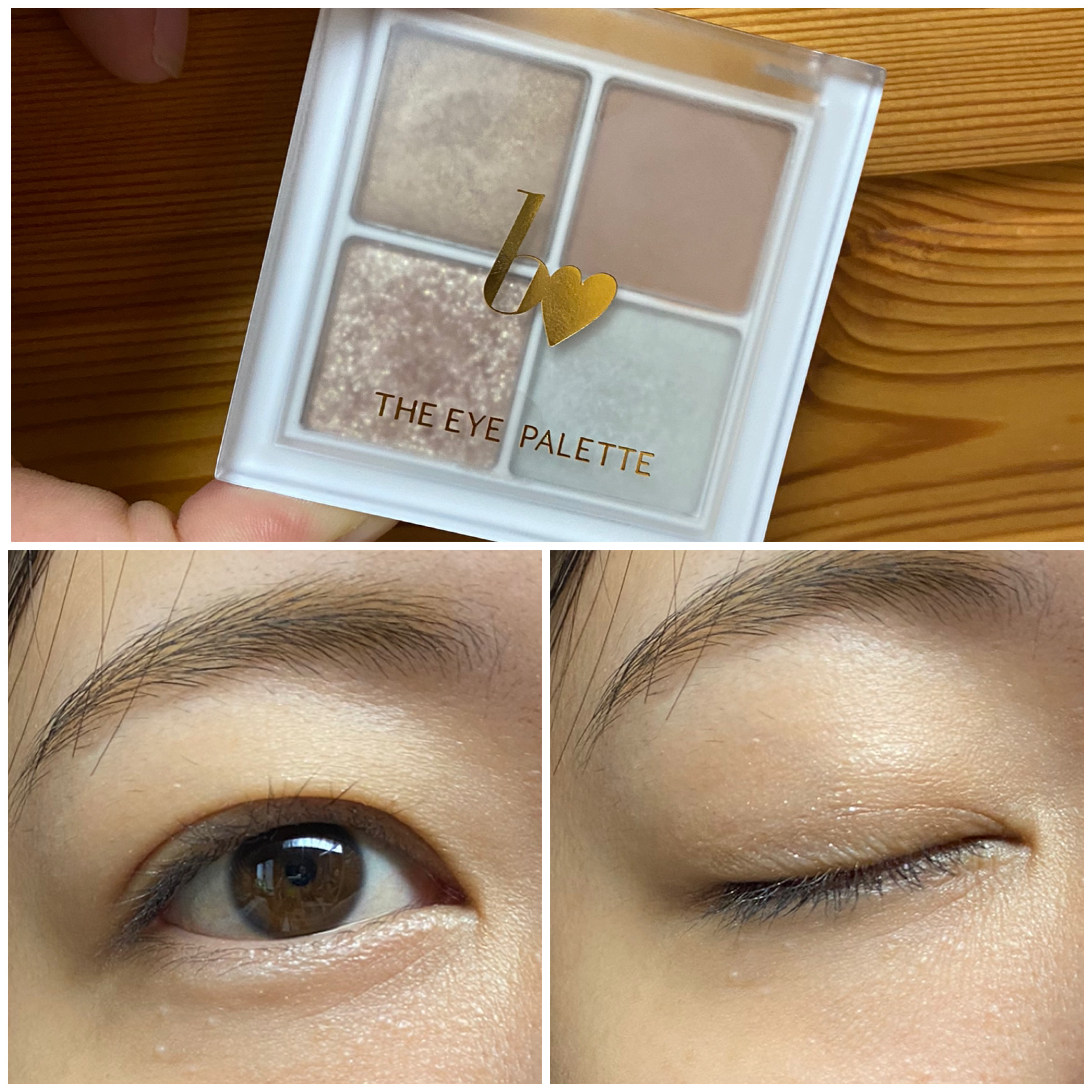 THE アイパレR/b idol/アイシャドウパレットを使ったクチコミ（1枚目）