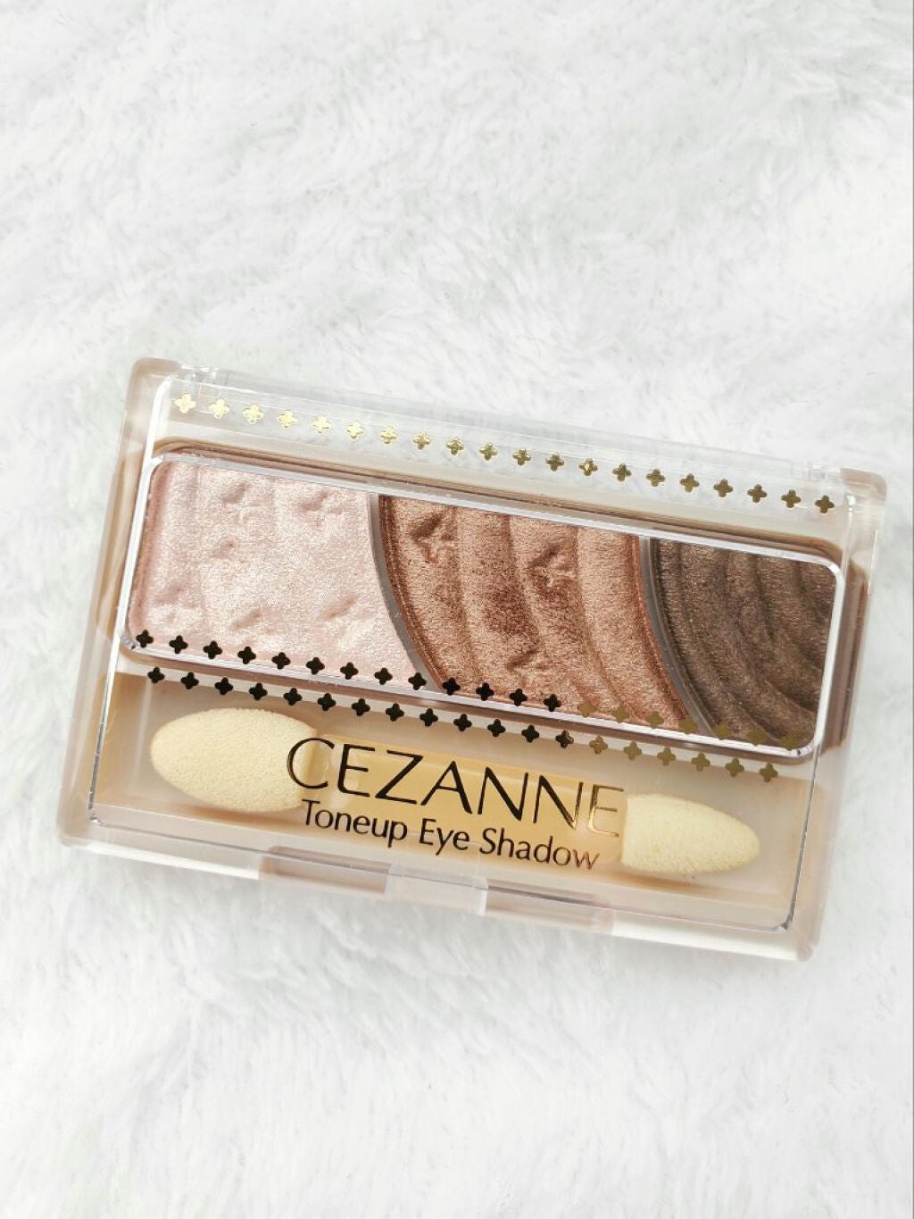 トーンアップアイシャドウ/CEZANNE/アイシャドウパレットを使ったクチコミ(6枚目)
