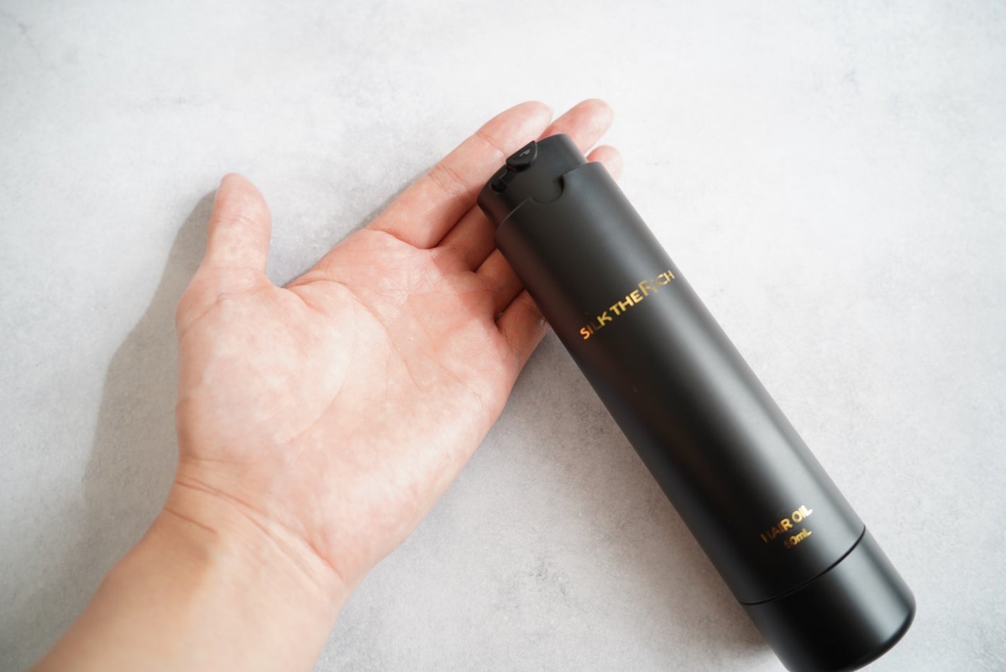 SILK THE RICH ヘアオイルMNM/SILK THE RICH/ヘアオイルを使ったクチコミ(2枚目)