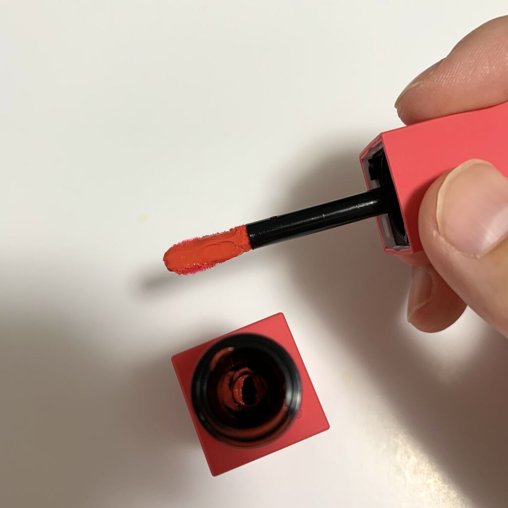 ブラッディライアー コーティングティント/lilybyred/リップティントを使ったクチコミ（3枚目）