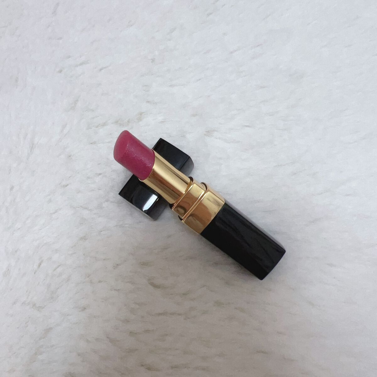 ルージュ ココ フラッシュ 112 オー ドゥ ローズ/CHANEL/口紅を使ったクチコミ（1枚目）