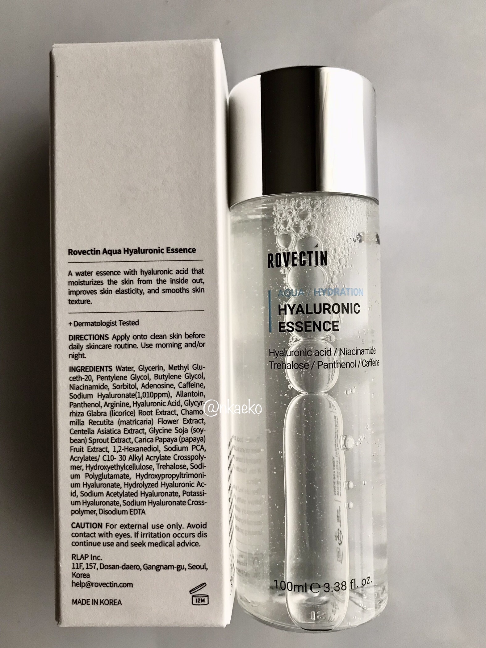 アクアヒアルロニックエッセンス/ロベクチン/化粧水を使ったクチコミ（2枚目）