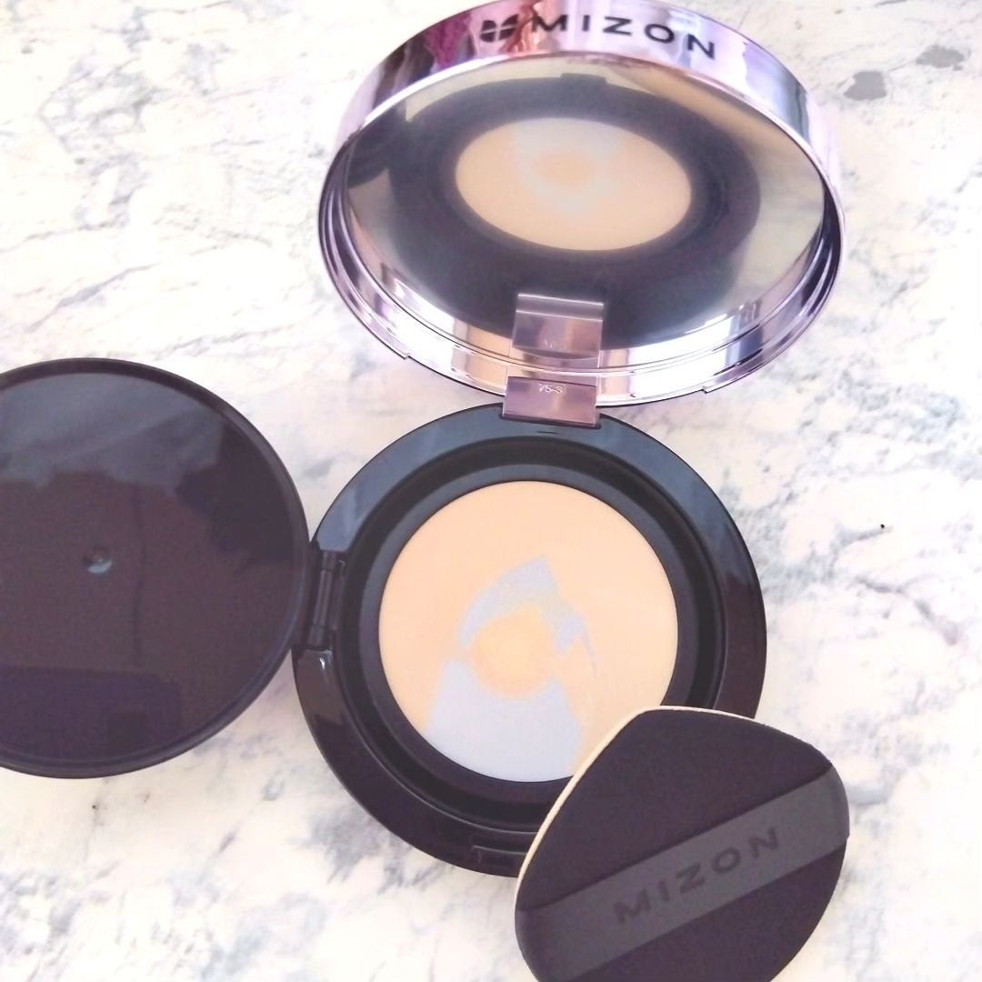 ヴィーガンコラーゲンクッション/MIZON/クッションファンデーションを使ったクチコミ(3枚目)