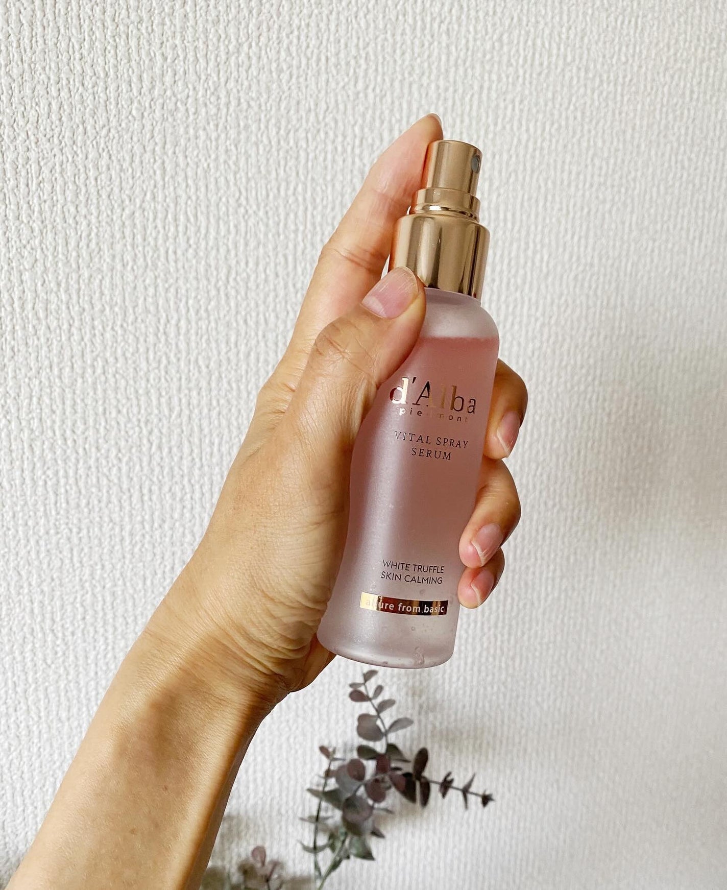 ダルバ ホワイトトリュフバイタルスプレーセラム/ダルバ/ミスト状化粧水を使ったクチコミ(3枚目)