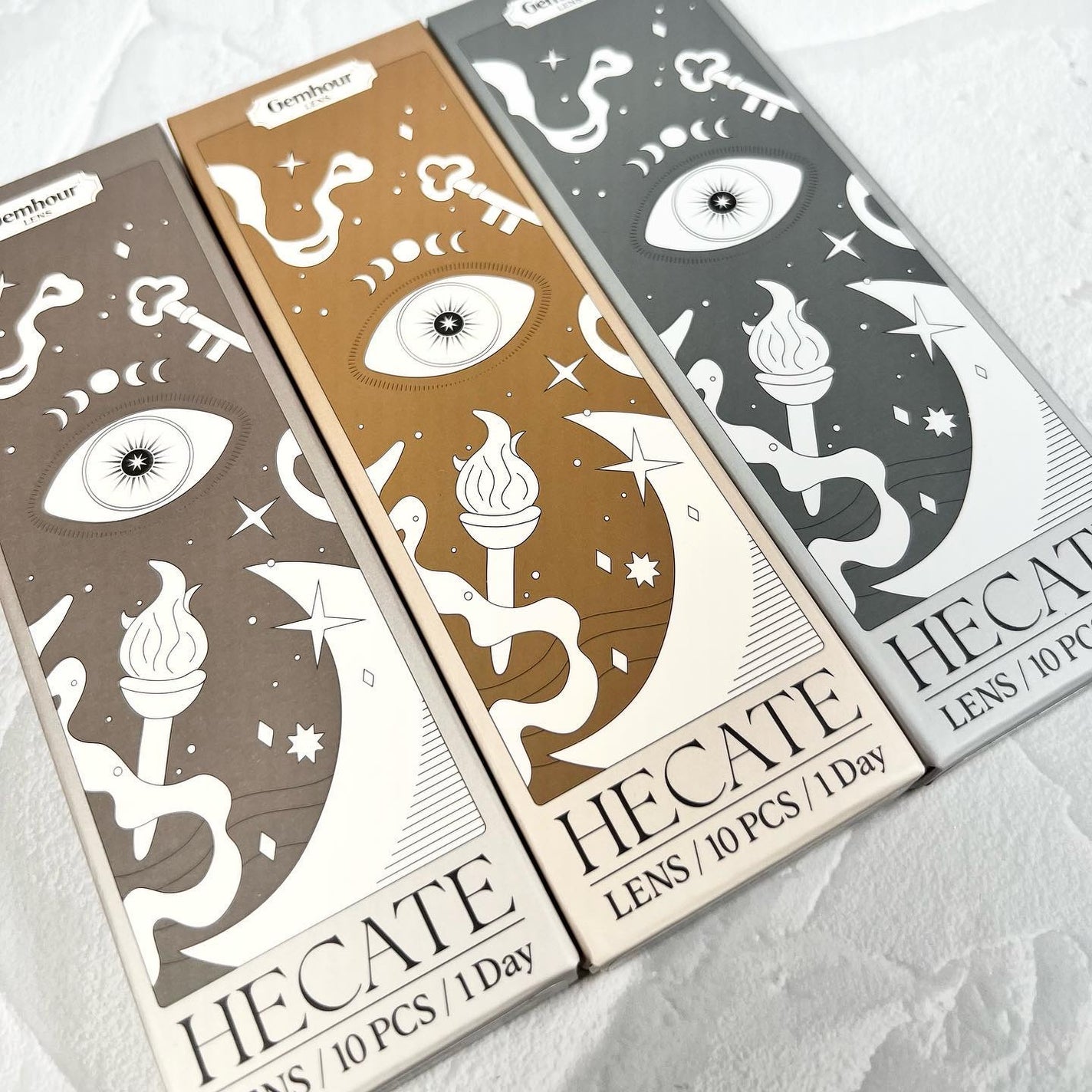 Hecate 1Day/Gemhour lens/カラーコンタクトレンズを使ったクチコミ(9枚目)