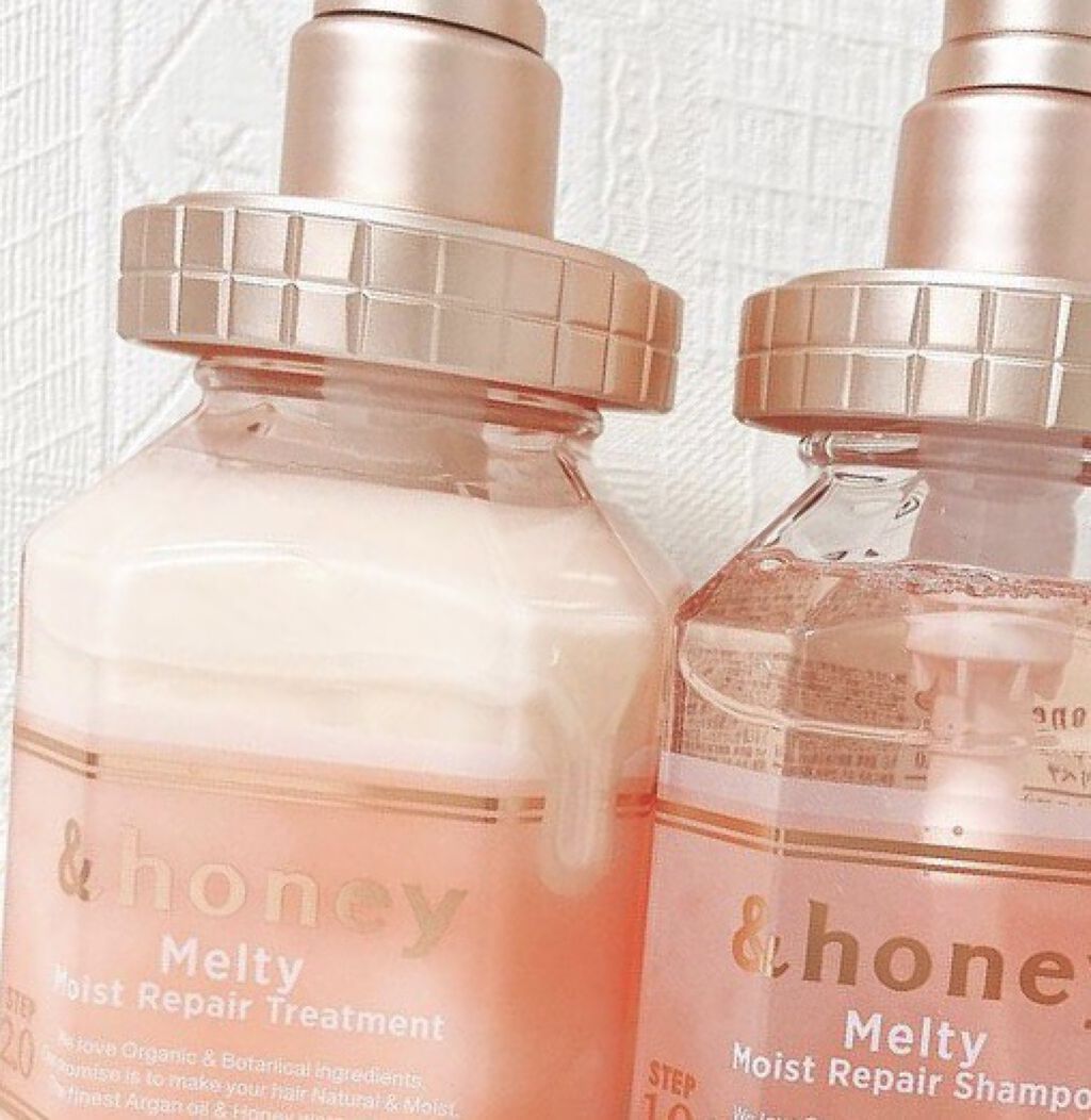 &honey Melty モイストリペア シャンプー1.0／モイストリペア ヘアトリートメント2.0/&honey/市販シャンプーを使ったクチコミ（1枚目）