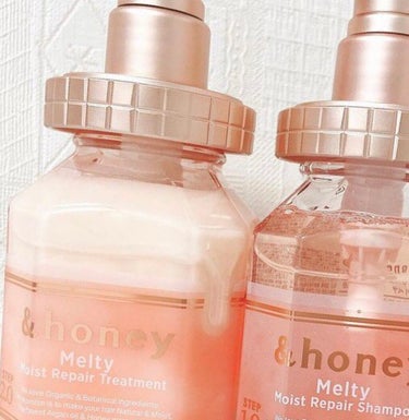 &honey Melty モイストリペア シャンプー1.0／モイストリペア ヘアトリートメント2.0/&honey/シャンプー・コンディショナーを使ったクチコミ（1枚目）