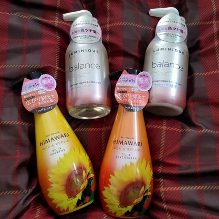 ルミニーク バランス ダメージリペア&カラーケア シャンプー/トリートメント/LUX/市販シャンプーを使ったクチコミ(1枚目)