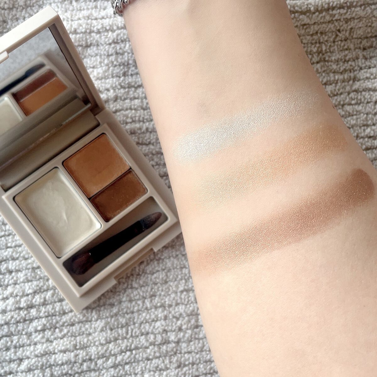 ベアスキンアイズ/lea by R./アイシャドウパレットを使ったクチコミ（1枚目）