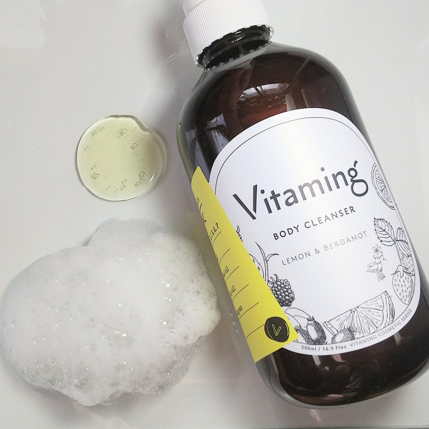 リフレッシングボディソープ(レモン&ベルガモットの香り)/Vitaming/ボディソープを使ったクチコミ(3枚目)