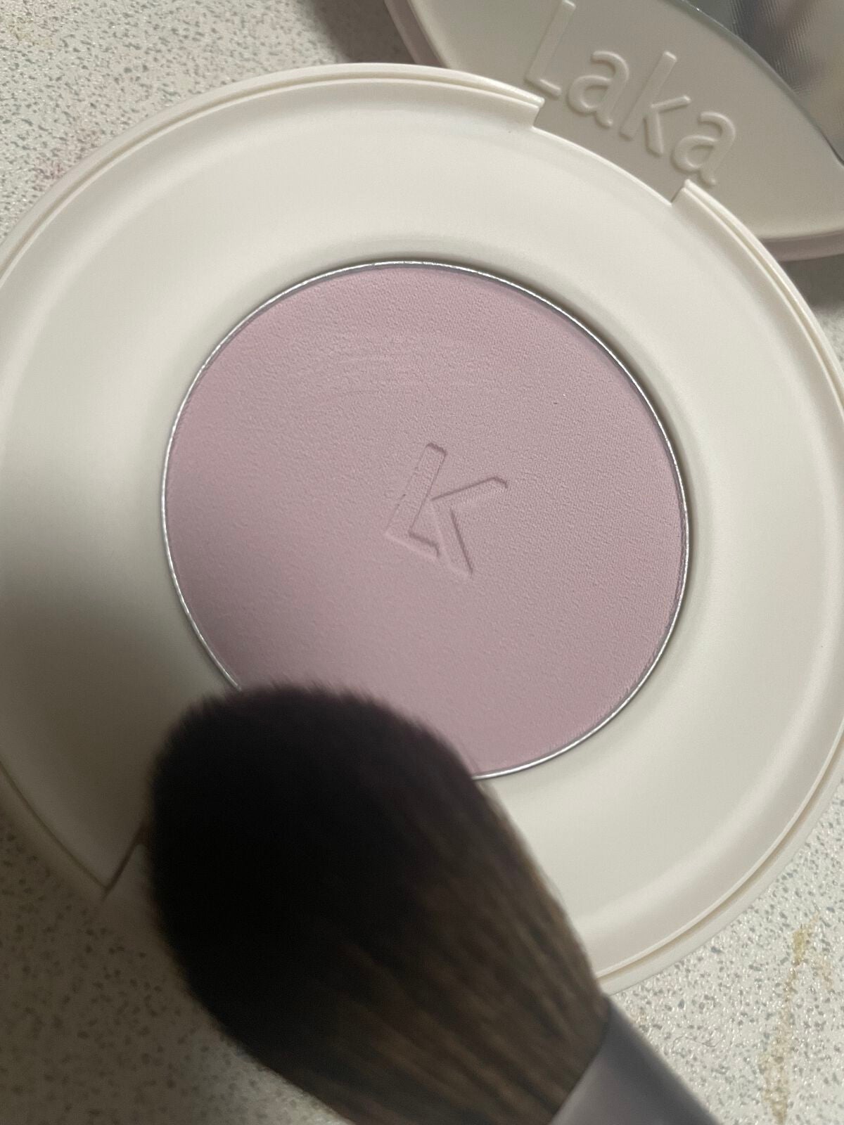 バイタルシアーブラッシャー/Laka/パウダーチークを使ったクチコミ(2枚目)