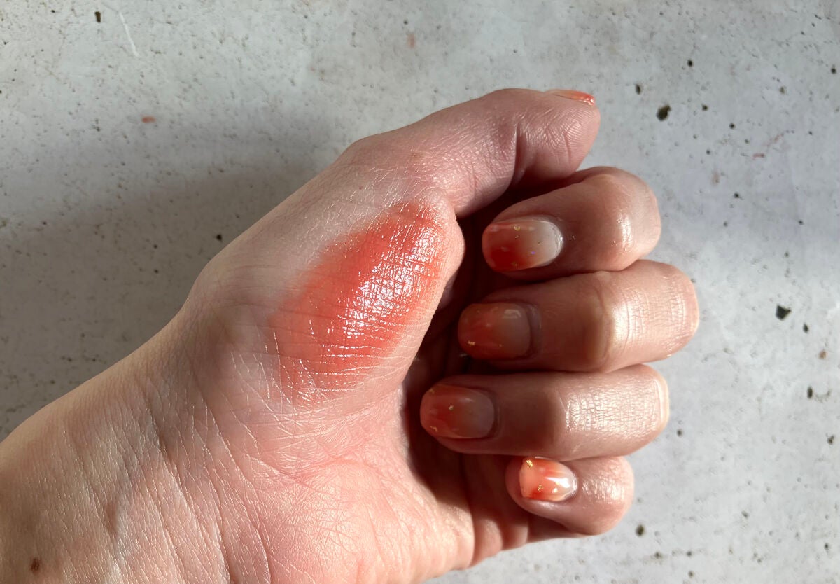 ステイオンバームルージュ/キャンメイク/口紅を使ったクチコミ(3枚目)