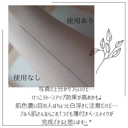 ベース クリアUVプロテクター/N organic/日焼け止めクリームを使ったクチコミ(4枚目)