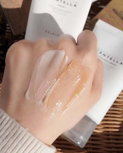 センテラ スージングクリーム/SKIN1004/フェイスクリームを使ったクチコミ(2枚目)