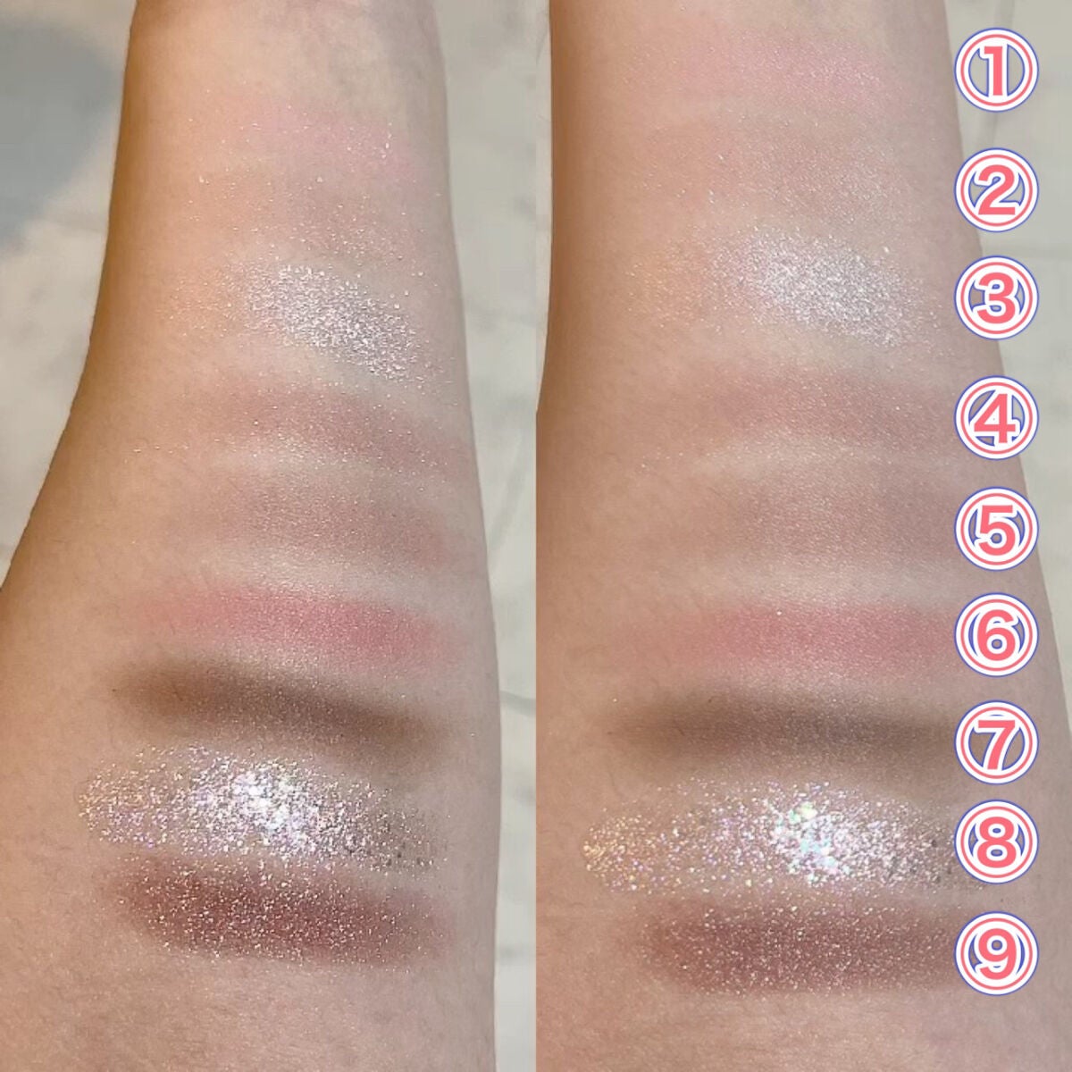 シャドウパレット/dasique/アイシャドウパレットを使ったクチコミ(3枚目)