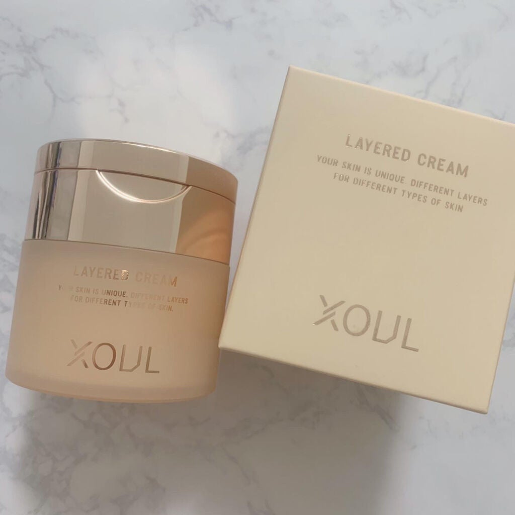 レイヤードクリーム/XOUL/フェイスクリームを使ったクチコミ(3枚目)