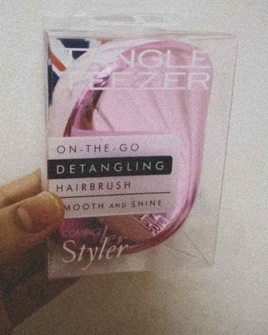 コンパクトスタイラー/TANGLE TEEZER/ヘアブラシを使ったクチコミ（1枚目）