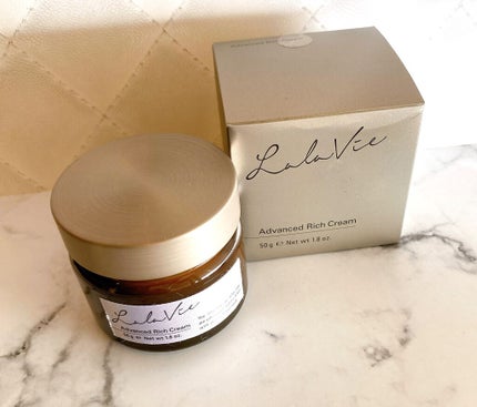 アドバンスト リッチ クリーム/Lala Vie/フェイスクリームを使ったクチコミ(2枚目)