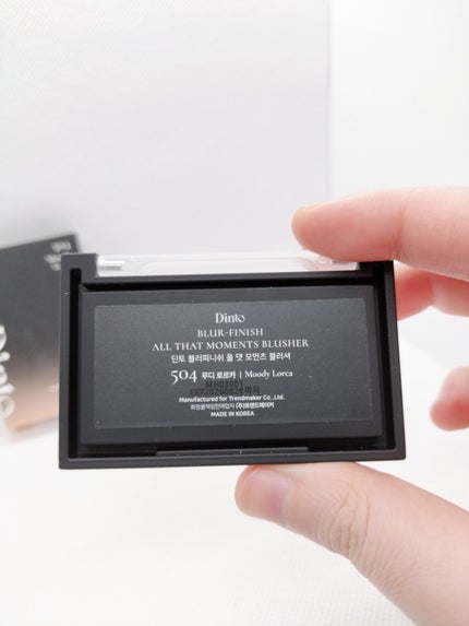 ブラーフィニシュブラッシャー/Dinto/パウダーチークを使ったクチコミ(4枚目)