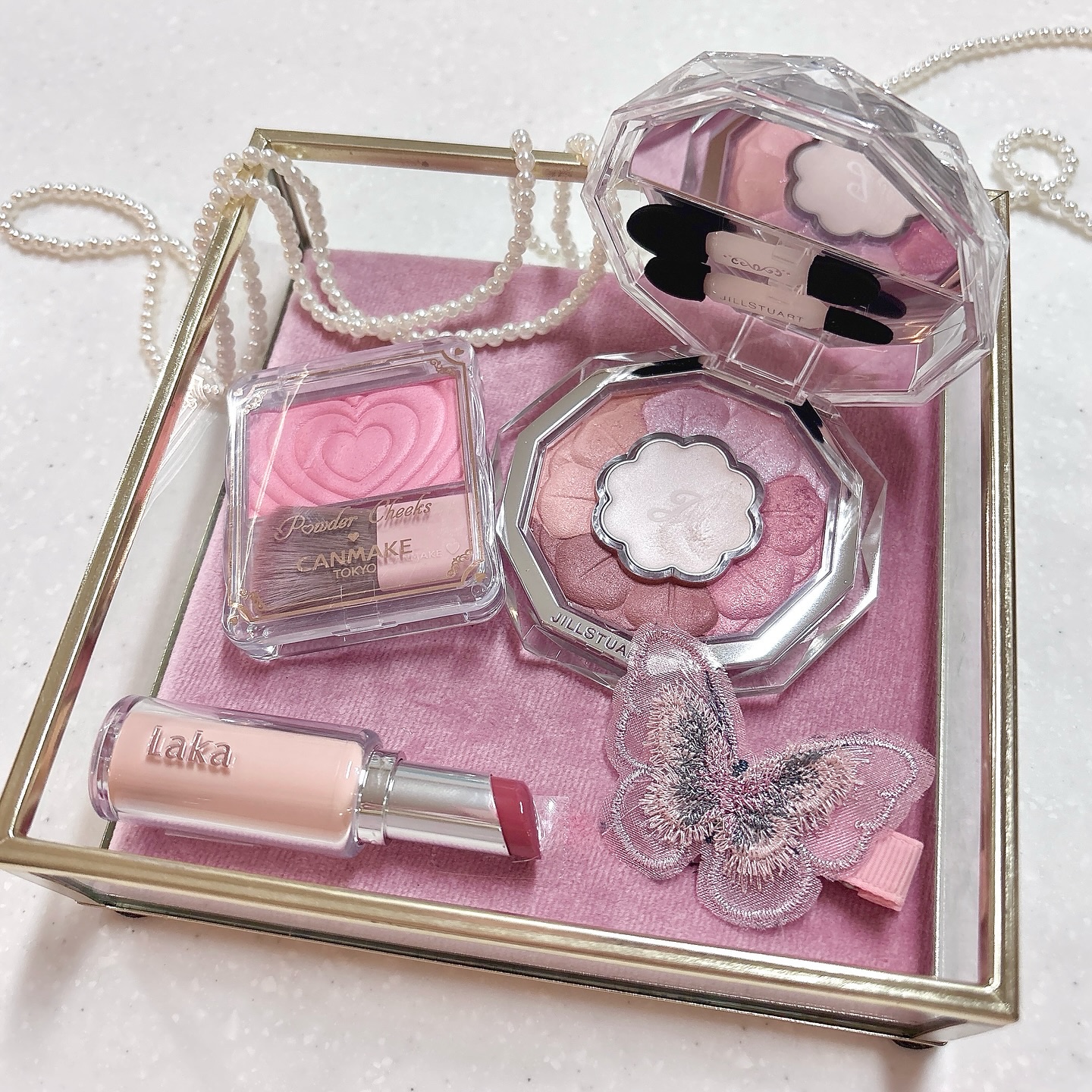 パウダーチークス/キャンメイク/パウダーチークを使ったクチコミ（1枚目）