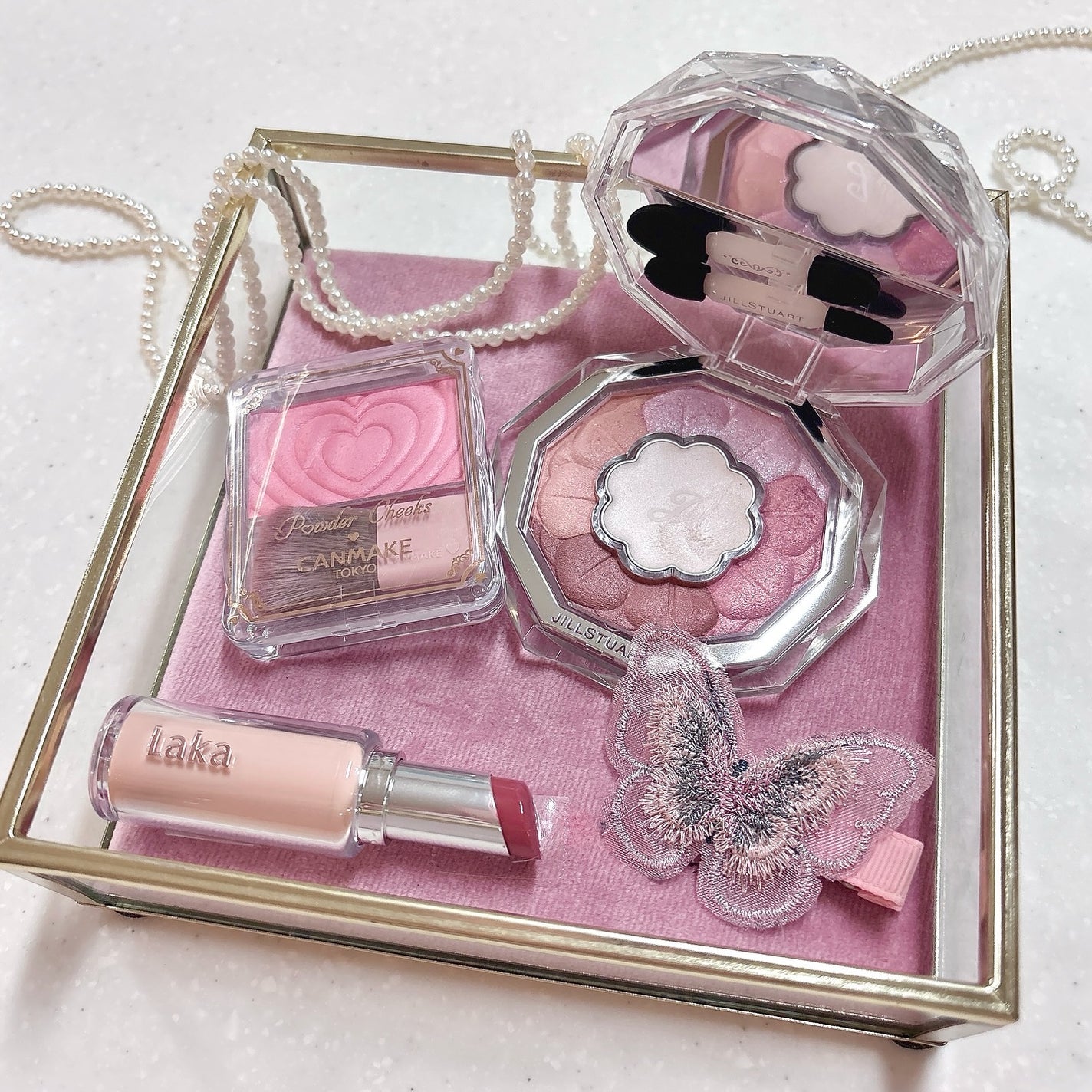 ジルスチュアート ブルームクチュール アイズ/JILL STUART/アイシャドウパレットを使ったクチコミ(1枚目)