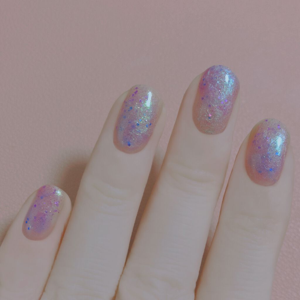 ネイルポリッシュ MERMAID'S DREAM（マーメイズ　ドリーム）/Deborah Lippmann(デボラリップマン)/マニキュアを使ったクチコミ（2枚目）