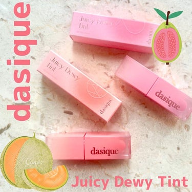 dasique 
Juicy Dewy Tint 
#02 Melon Sherbet 
#03 Pink Guava 
-----------------------------------

パケが