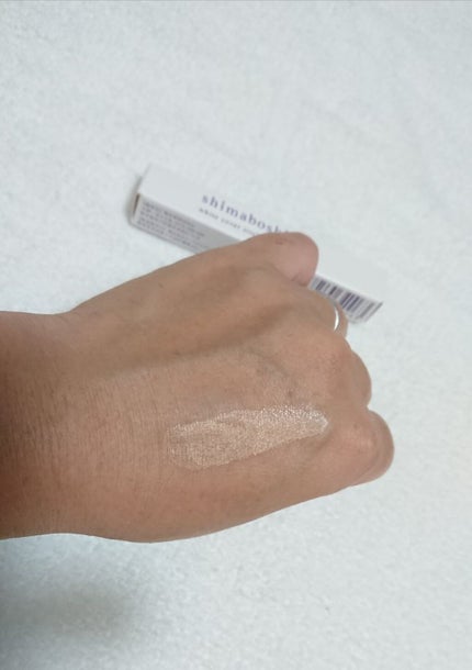 ホワイトカバースティック/shimaboshi/化粧下地を使ったクチコミ(4枚目)