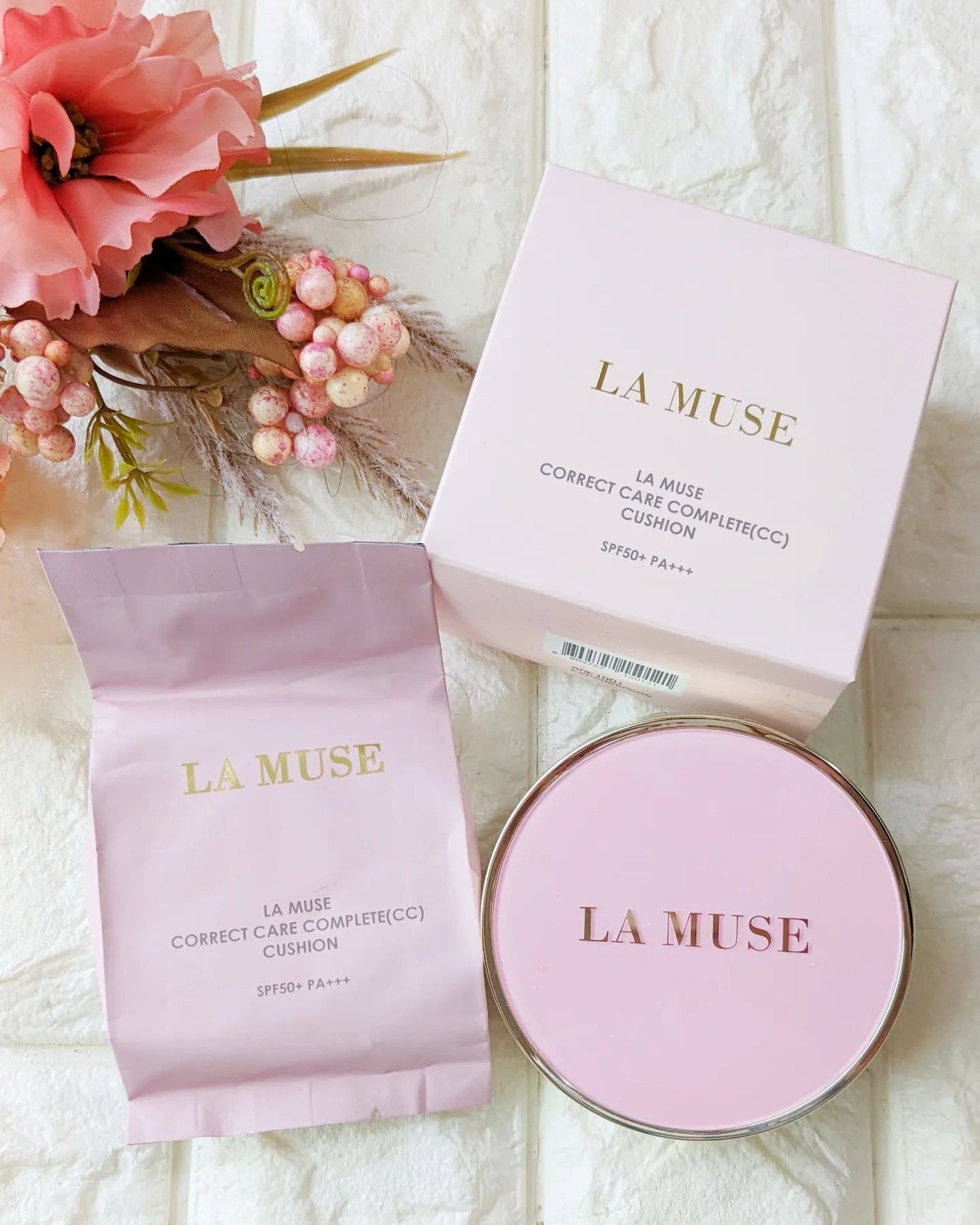 CORRECT CARE COMPLETE CC CUSHION/ラミューズ/クッションファンデーションを使ったクチコミ(1枚目)