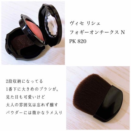 フォギーオンチークス N/Visée/パウダーチークを使ったクチコミ(2枚目)