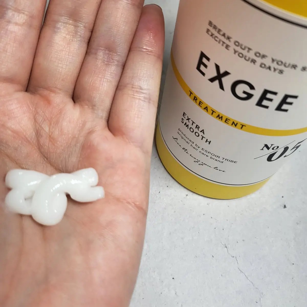 エグジー シャンプー／トリートメント トリートメント 400g/EXGEE/市販シャンプーを使ったクチコミ（3枚目）