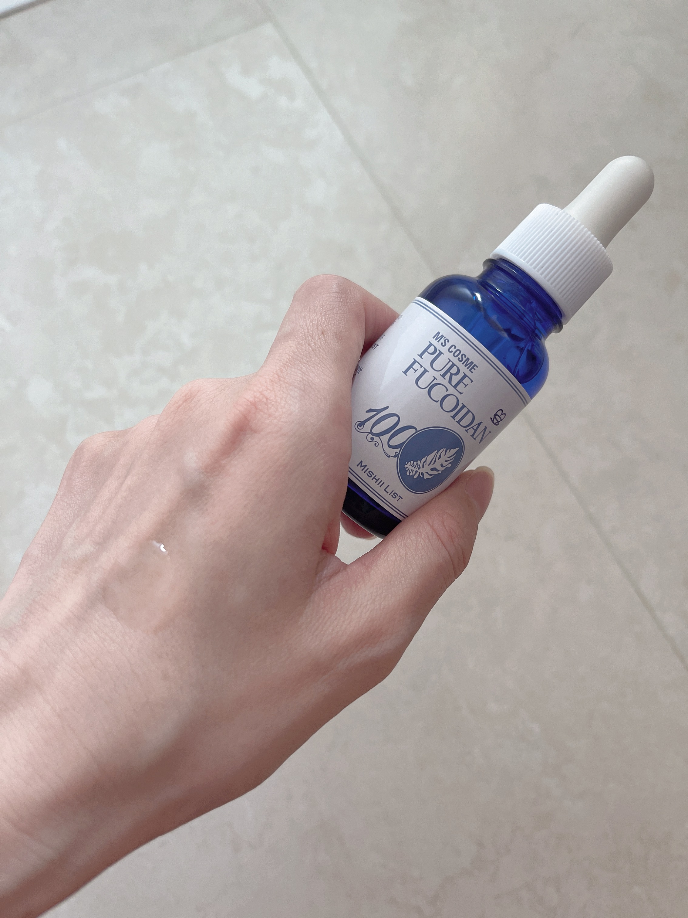 ニューピュアフコイダン原液美容液/ミッシーリスト/美容液を使ったクチコミ（1枚目）