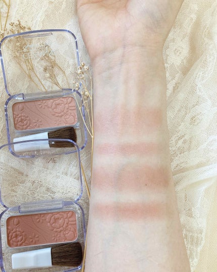 ナチュラル チークN/CEZANNE/パウダーチークを使ったクチコミ(4枚目)