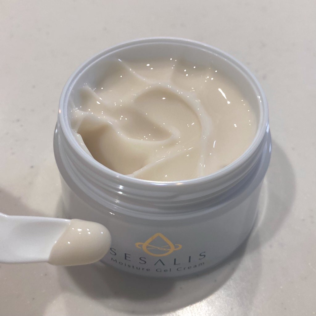 モイスチャージェルクリーム/SESALIS/フェイスクリームを使ったクチコミ（2枚目）