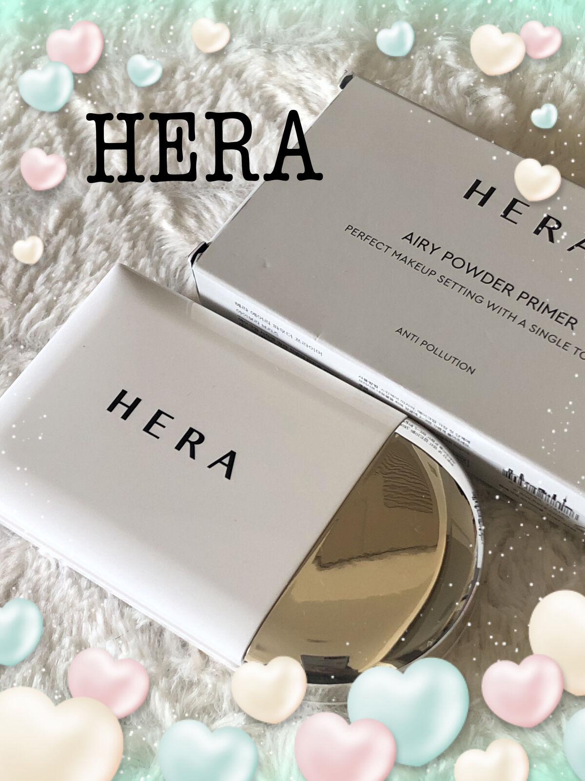エアリーパウダープライマー/HERA/プレストパウダーを使ったクチコミ（1枚目）