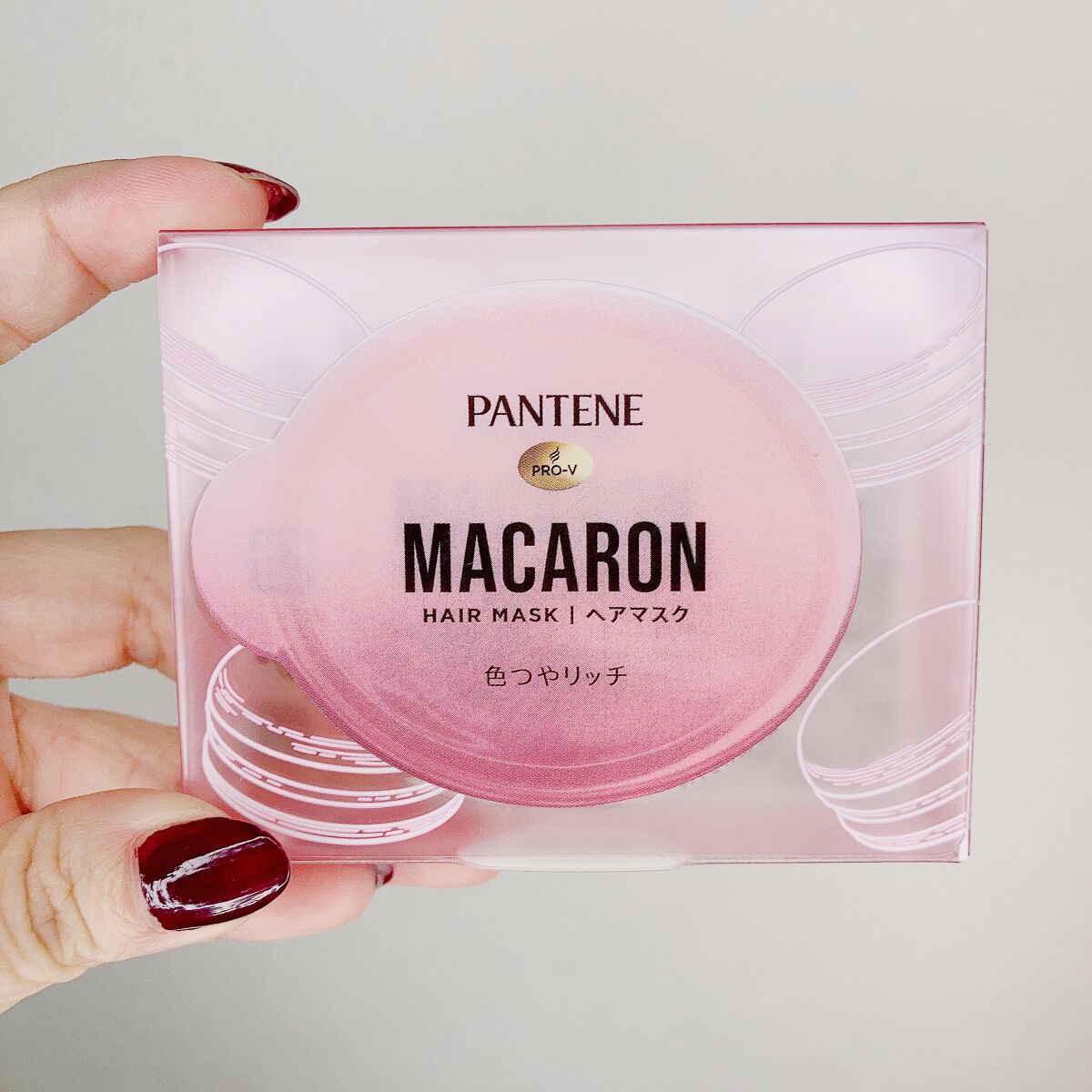 パンテーンマカロン ヘアマスク 色つやリッチ/パンテーン/ヘアマスク・ヘアパックを使ったクチコミ(3枚目)