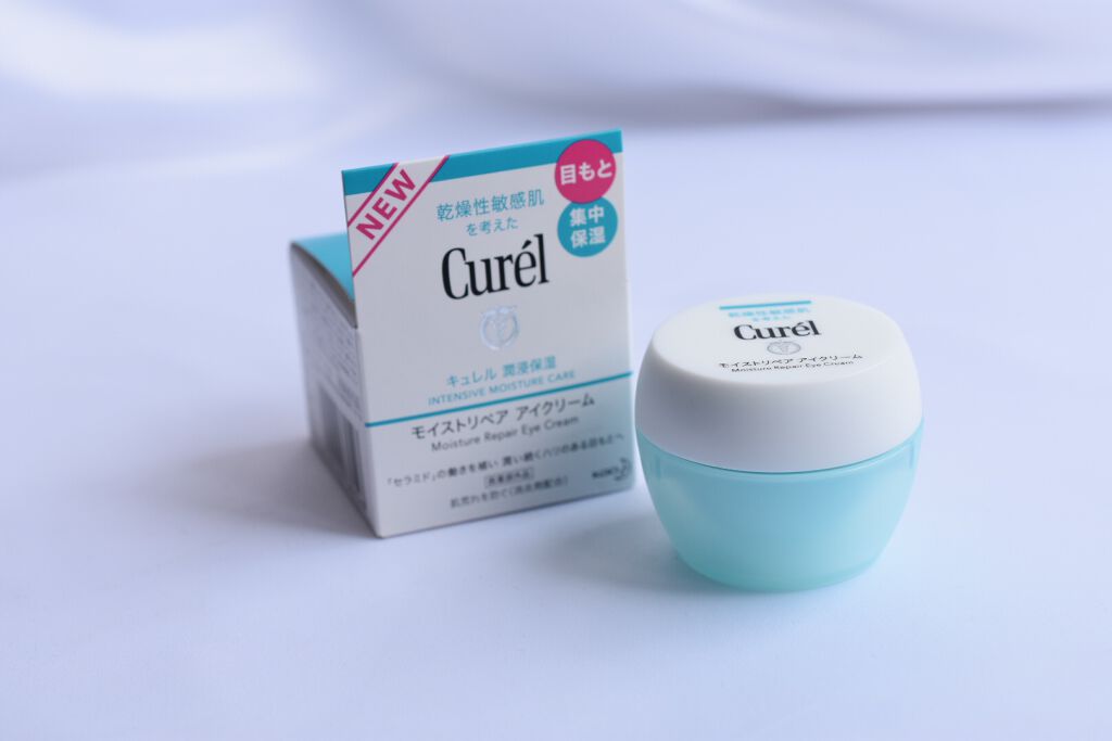 潤浸保湿 モイストリペア アイクリーム/キュレル/アイケア・アイクリームを使ったクチコミ（1枚目）