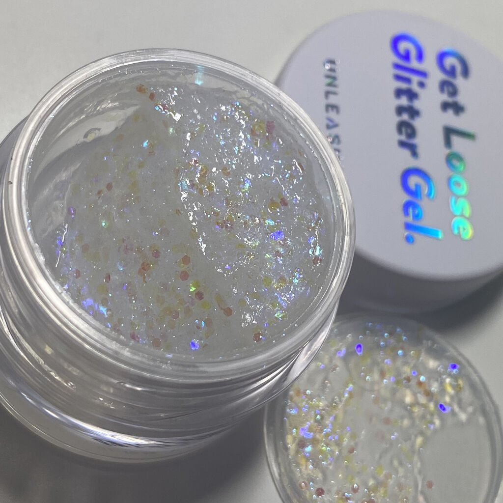 ゲットルーズグリッタージェル/unleashia/グリッターを使ったクチコミ（3枚目）