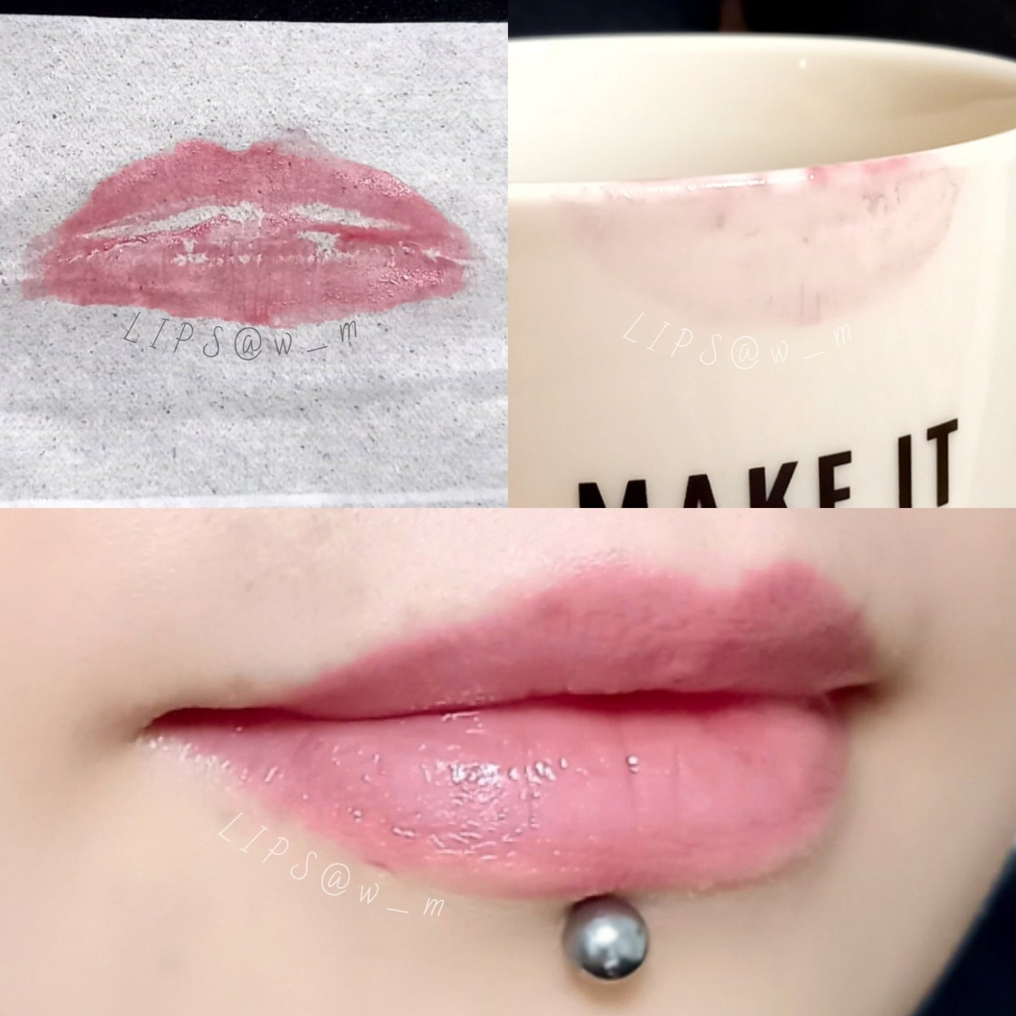 グラスティングメルティングバーム/rom&nd/リップバームを使ったクチコミ(3枚目)